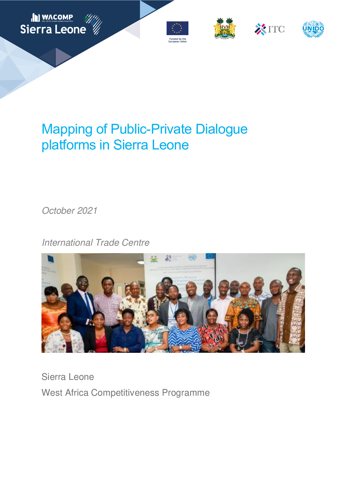 Mapping of PPD platforms in Sierra Leone (10.2021)